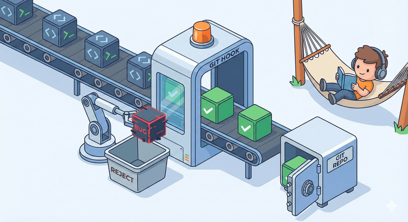 Illustration : Automatiser la qualité et la sécurité du code avec les Git hooks